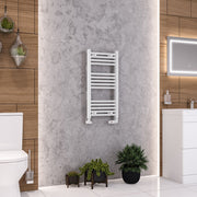Eastbrook Wendover Straight Multirail 800 x 400 Gloss White