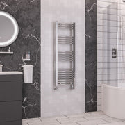 Eastbrook Wendover Curved Multirail 1200 x 400 Chrome