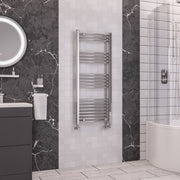 Eastbrook Wendover Curved Multirail 1200 x 500 Chrome