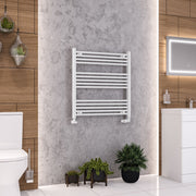 Eastbrook Wendover Straight Multirail 800 x 750 Gloss White