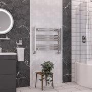 Eastbrook Wendover Curved Multirail 600 x 750 Chrome
