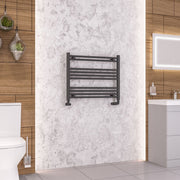 Eastbrook Wendover Straight Multirail 600 x 750 Matt Anthracite