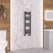 Eastbrook Wendover Straight Multirail 1000 x 300 Matt Anthracite