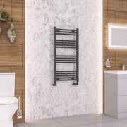 Eastbrook Wendover Straight Multirail 1000 x 500 Matt Anthracite