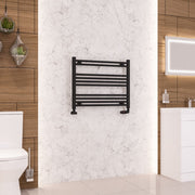 Eastbrook Wendover Straight Multirail 600 x 750 Matt Black