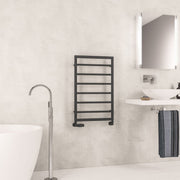 Eastbrook Kenilworth 800 x 500 Towel Rail Matt Anthracite