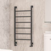 Eastbrook Loxley 1200 x 600mm. Towel Rail Matt Anthracite