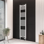 Eastbrook Wingrave 1800 x 400 Straight Multirail Matt White