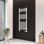 Eastbrook Wingrave 1200 x 500 Straight Multirail Matt White