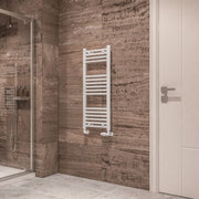 Eastbrook Wingrave 1000 x 400 Straight Multirail Gloss White