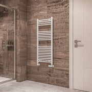 Eastbrook Wingrave 1200 x 500 Straight Multirail Gloss White