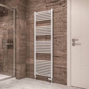 Eastbrook Wingrave 1800 x 600 Straight Multirail Gloss White