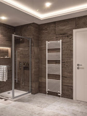 Eastbrook Wingrave 1800 x 600 Straight Multirail Gloss White