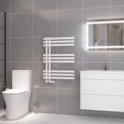 Eastbrook Hurley 800 x 600 Towel Rail Matt White