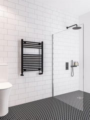 Eastbrook Wingrave 800 x 600 Straight Multirail Matt Black