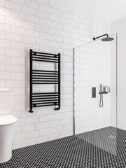 Eastbrook Wingrave 1000 x 500 Straight Multirail Matt Black
