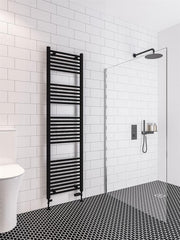 Eastbrook Wingrave 1800 x 500 Straight Multirail Matt Black