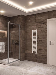 Eastbrook Wingrave 1200 x 300 Straight Multirail Gloss White