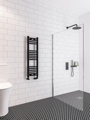 Eastbrook Wingrave 1000 x 300 Straight Multirail Matt Black