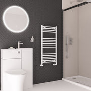 Eastbrook Wingrave Curved Multirail 1000 x 500 Gloss White