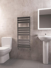 Eastbrook Deddington 1200 x 500 Towel Rail Chrome