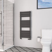 Eastbrook Deddington 1200 x 500 Towel Rail Matt Anthracite