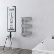 Eastbrook Reinbach 800 x 500 Towel Rail Matt Grey