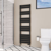 Eastbrook Deddington 1800 x 500 Towel Rail Matt Black