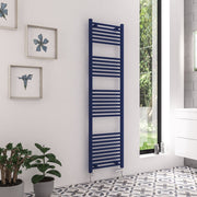 Eastbrook Wingrave 1800 x 500 Straight Multirail Matt Cobalt Blue