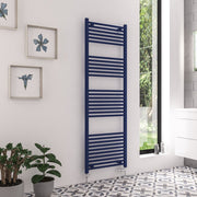Eastbrook Wingrave 1800 x 600 Straight Multirail Matt Cobalt Blue