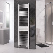 Eastbrook Rion Multirail Straight 1800 x 500 Gloss White