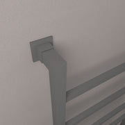 Eastbrook Loxley 800 x 500mm. Towel Rail Matt Anthracite