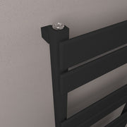 Eastbrook Deddington 1200 x 500 Towel Rail Matt Black