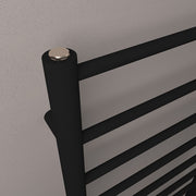 Eastbrook Tuscan Round Multirail Straight 1800 x 600 Matt Black