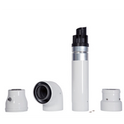 Horizontal flue inc. boiler and terminal adaptors