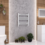 Eastbrook Wendover Straight Multirail 600 x 600 Gloss White