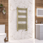 Eastbrook Wendover Straight Multirail 1200 x 600 Brushed Brass