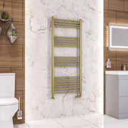 Eastbrook Wendover Straight Multirail 1400 x 600 Brushed Brass