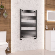 Eastbrook Wendover Straight Multirail 1200 x 750 Matt Black