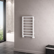 Eastbrook Ryton 800 x 500 Towel Rail Matt White