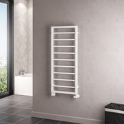 Eastbrook Ryton 1200 x 500 Towel Rail Matt White