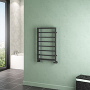 Eastbrook Ryton 800 x 500 Towel Rail Matt Anthracite