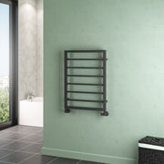 Eastbrook Ryton 800 x 600 Towel Rail Matt Anthracite