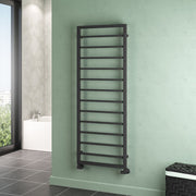 Eastbrook Ryton 1600 x 600 Towel Rail Matt Anthracite