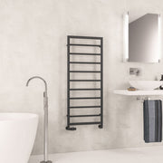 Eastbrook Kenilworth 1200 x 500 Towel Rail Matt Anthracite