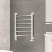 Eastbrook Loxley 800 x 600mm. Towel Rail Matt White