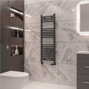 Eastbrook Wingrave 1200 x 400 Straight Multirail Matt Anthracite