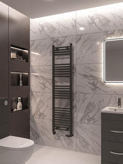 Eastbrook Wingrave 1600 x 400 Straight Multirail Matt Anthracite