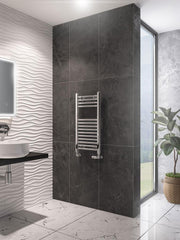 Eastbrook Wingrave 800 x 400 Straight Multirail Chrome