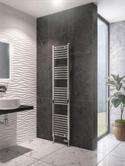 Eastbrook Wingrave 1800 x 400 Straight Multirail Chrome